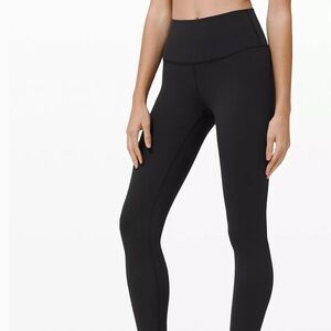 lululemon athletica Wonder Under Black Leggings